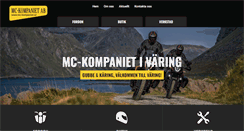 Desktop Screenshot of mc-kompaniet.se